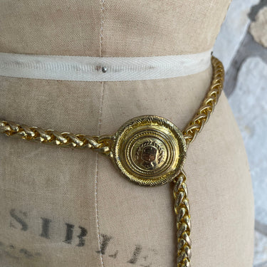 1980s Gold Chain Belt Bloomers and Frocks